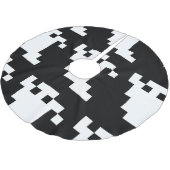 8-bits Pixel Ghost Kerstboom Rok (Gekanteld)