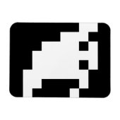 8-bits Pixel Ghost Magneet (Horizontaal)