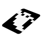 8-bits Pixel Ghost Magneet (Linkerzijde)
