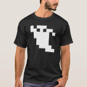8-bits Pixel Ghost T-shirt (Voorkant)