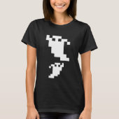8-bits Pixel Ghost T-shirt (Voorkant)