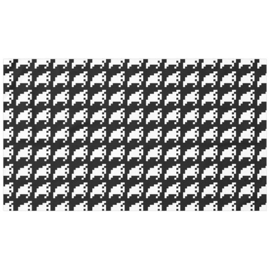 8-bits Pixel Ghost Tafelkleed (Voorkant (Horizontaal))