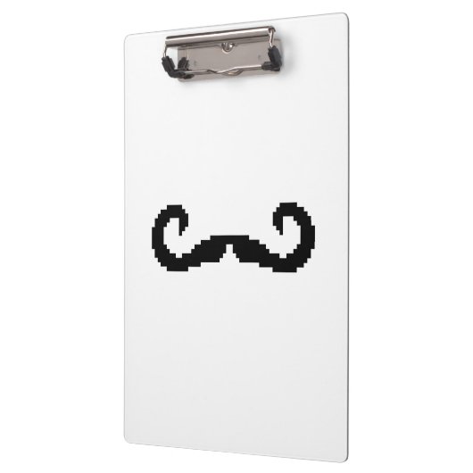 8-bits Pixel Handlebar Mustache Klembord (Links)