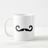 8-bits Pixel Handlebar Mustache Koffiemok (Links)