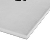 8-bits Pixel Handlebar Mustache Snijplank (Hoek)