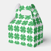 8-bits Pixel Lucky Four Leaf Clover Bedankdoosjes (Achterkant)