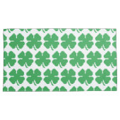 8-bits Pixel Lucky Four Leaf Clover Kussensloop (Voorkant-Rechts)