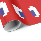 8-bits Pixel Manga Eyes Cadeaupapier (Rol Hoek)