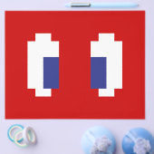 8-bits Pixel Manga Eyes Flyer (Enkel)