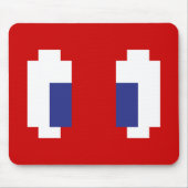 8-bits Pixel Manga Eyes Muismat (Voorkant)