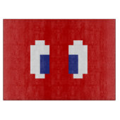 8-bits Pixel Manga Eyes Snijplank (Voorkant)