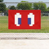 8-bits Pixel Manga Eyes Spandoek (Insitu)