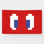 8-bits Pixel Manga Eyes Spandoek (Horizontaal)