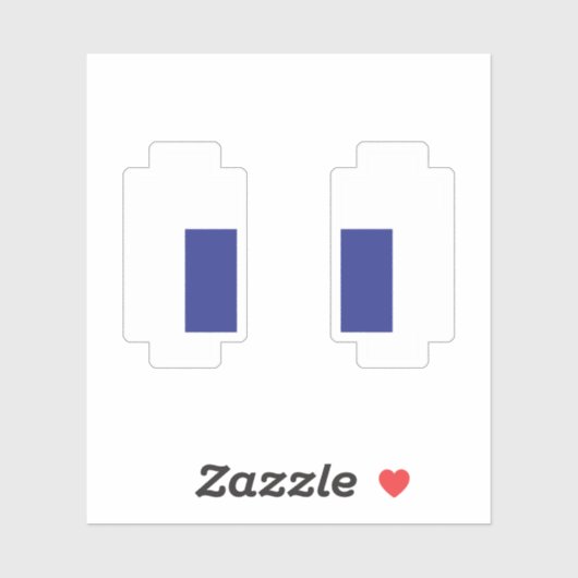 8-bits Pixel Manga Eyes Sticker (Vel)