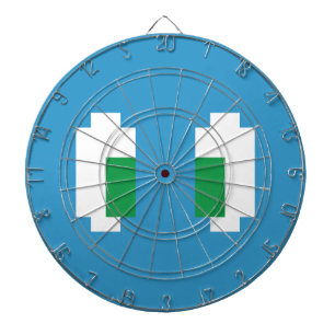 8-bits Pixel Manga Green Eyes Dartbord