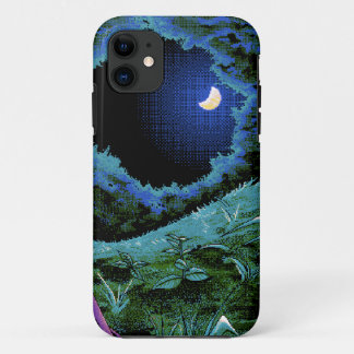 8-bits Pixel Moonlight Case-Mate iPhone Case
