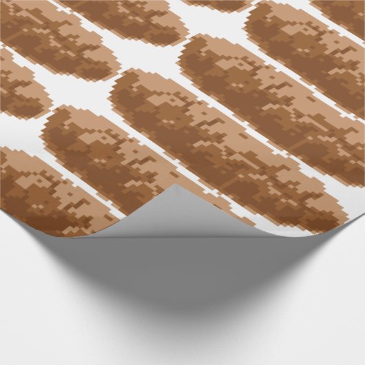 8-bits Pixel Poop Cadeaupapier (Hoek)