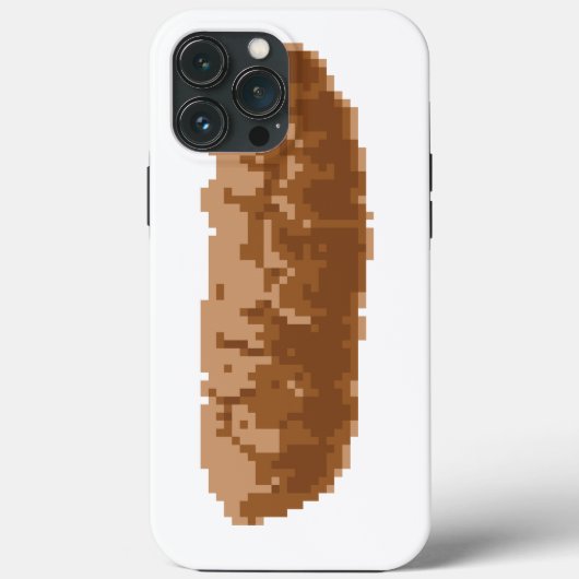 8-bits Pixel Poop Case-Mate iPhone Case (Achterkant)