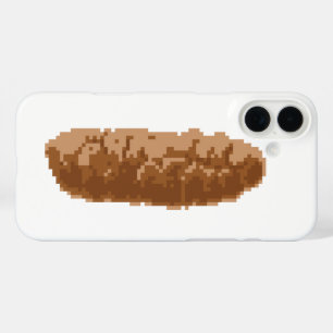 8-bits Pixel Poop iPhone 16 Plus Hoesje