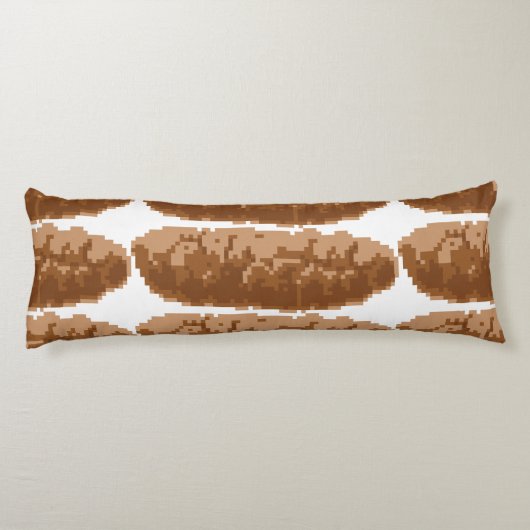 8-bits Pixel Poop Lichaamskussen (Achterkant)