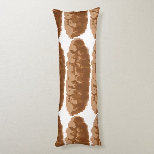 8-bits Pixel Poop Lichaamskussen (Achterkant (Verticaal))