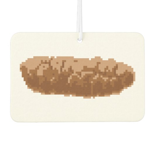8-bits Pixel Poop Luchtverfrisser (Voorkant)