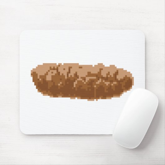 8-bits Pixel Poop Muismat (Met muis)