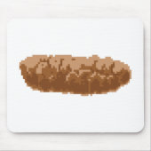8-bits Pixel Poop Muismat (Voorkant)