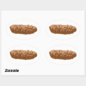 8-bits Pixel Poop Ovale Sticker (Vel)