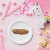 8-bits Pixel Poop Papieren Bordje (Feest)
