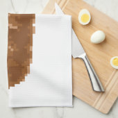 8-bits Pixel Poop Theedoek (Quarter Fold)