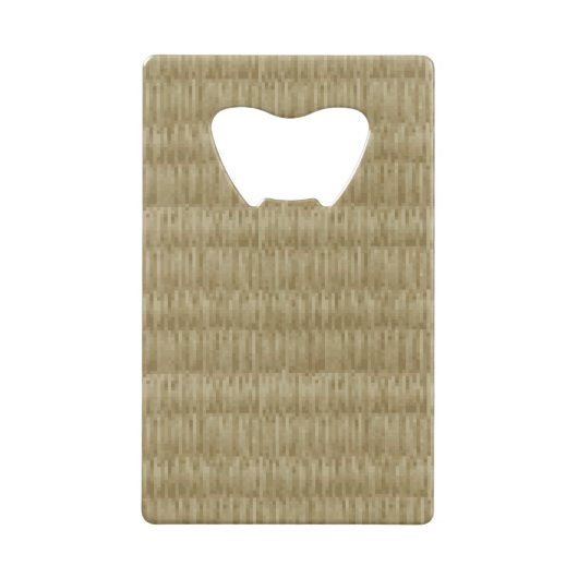 8-bits Pixel Tatami Mat 畳 Creditkaart Flessenopener (Achterkant)