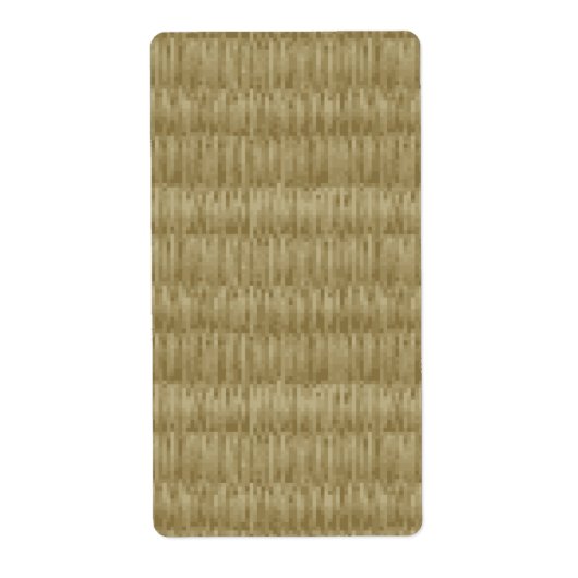 8-bits Pixel Tatami Mat 畳 Etiket (Voorkant)