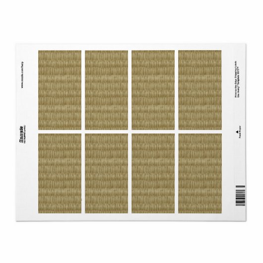 8-bits Pixel Tatami Mat 畳 Etiket (Full Sheet)
