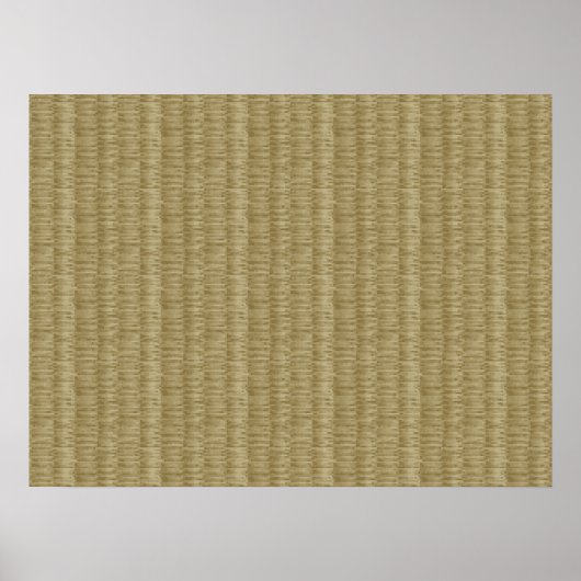8-bits Pixel Tatami Mat 畳 Poster (Voorkant)