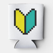 8-bits Pixel Wakaba/Shoshinsha Mark Blikjeskoeler (Voorkant)