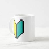 8-bits Pixel Wakaba/Shoshinsha Mark Koffiemok (Voorkant links)