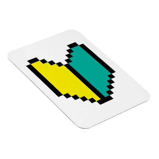 8-bits Pixel Wakaba/Shoshinsha Mark Magneet (Rechterzijde)