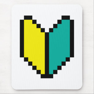 8-bits Pixel Wakaba/Shoshinsha Mark Muismat