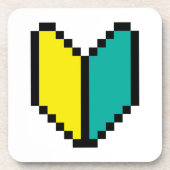 8-bits Pixel Wakaba/Shoshinsha Mark Onderzetter (Voorkant)