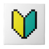 8-bits Pixel Wakaba/Shoshinsha Mark Tegeltje (Voorkant)