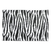 8-bits Pixel Zebra Print Design Patroon Kussensloop (Achterkant)