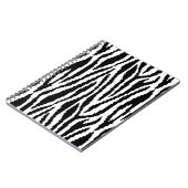 8-bits Pixel Zebra Print Design Patroon Notitieboek (Linkerzijde)