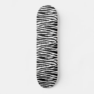 8-bits Pixel Zebra Print Design Patroon Persoonlijk Skateboard