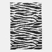 8-bits Pixel Zebra Print Design Patroon Theedoek (Verticaal)