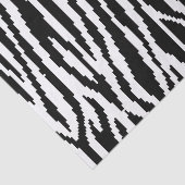 8-bits Pixel Zebra Print Design Patroon Tissuepapier (Detail)
