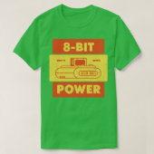 8-bits Power Retro Gamer T-shirt (Design voorkant)