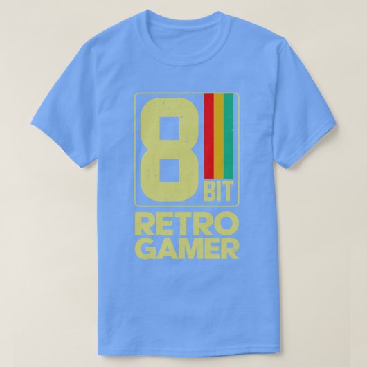 8-bits Retro 1 T-shirt (Design voorkant)