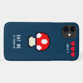 8-bits retro computergame - Magic Mushroom Case-Mate iPhone Case (Achterkant (horizontaal))