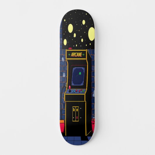 8-bits Ride Edition 2 Persoonlijk Skateboard (Voorkant)